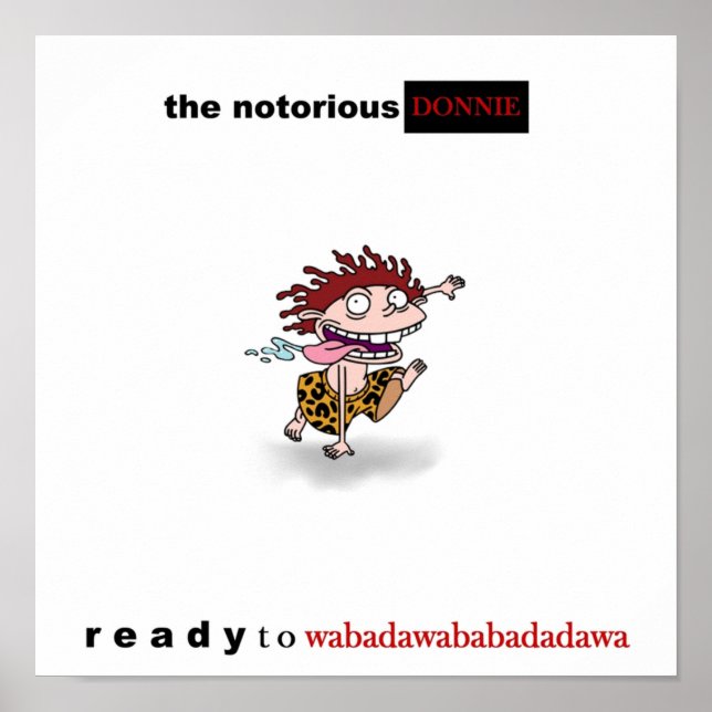 Poster Donnie Thornberry (Devant)