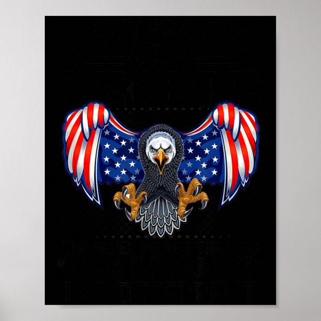Poster Don't Off Old People The Older We Get Eagle &amp;  (Devant)