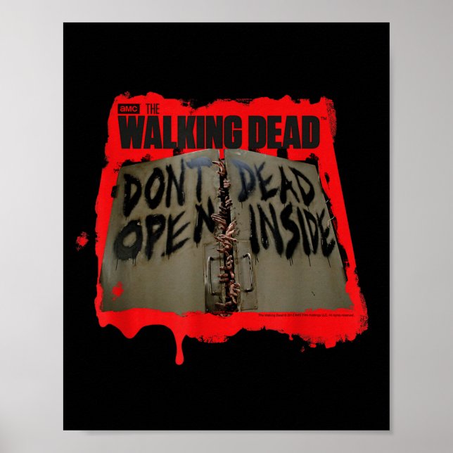 Poster Don't Open Dead Inside  (Devant)
