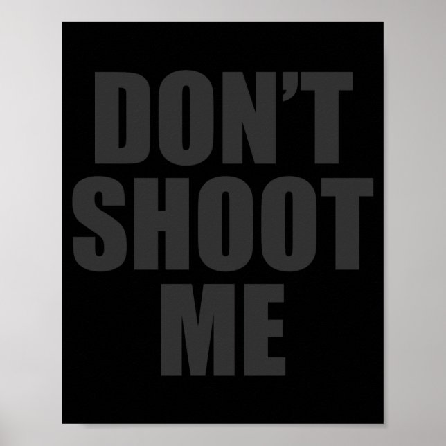 Poster Dont Shoot Me Festival Apparel  (Devant)