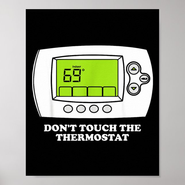 Poster Don't Touch The Tat Apparel  (Devant)