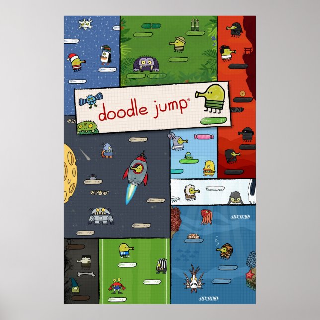 Poster Doodle Jump (Devant)