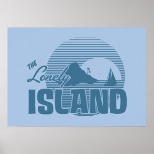 Poster Dookie Island - Blue