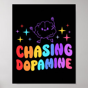 Poster Dopamine Santé mentale Esthétique