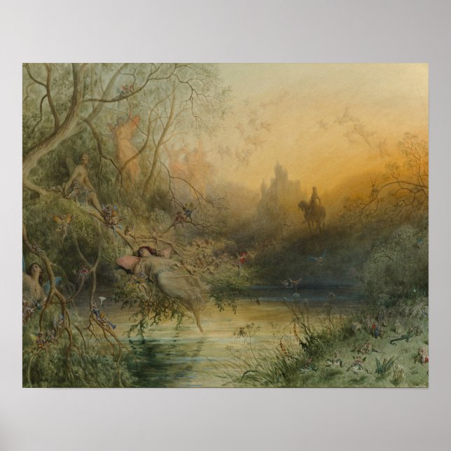 Poster Dore de Gustave - Terre de Fée (Devant)