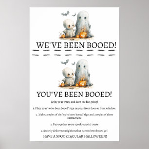 Poster Double Boo Delight – Un jeu d'Halloween surprise 
