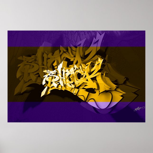 Poster Double choc (deuxième modification) (Devant)