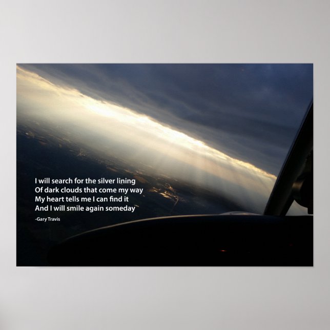 Poster Doublure argentée (Devant)