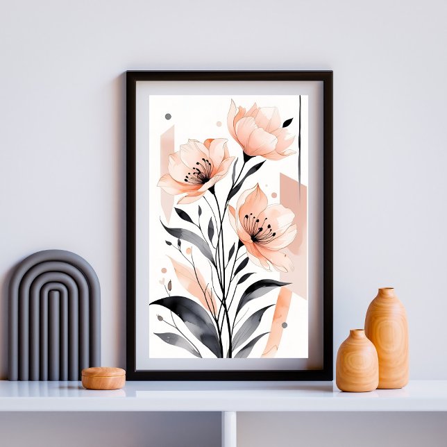 Poster Douce Harmonie Florale (Créateur téléchargé)