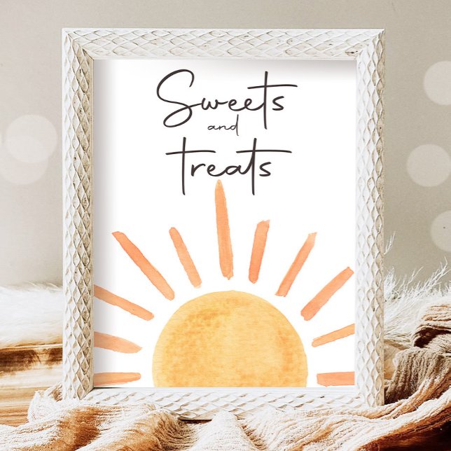 Poster Douceurs et Traitements Aliments Boho Sunshine Ann (Créateur téléchargé)