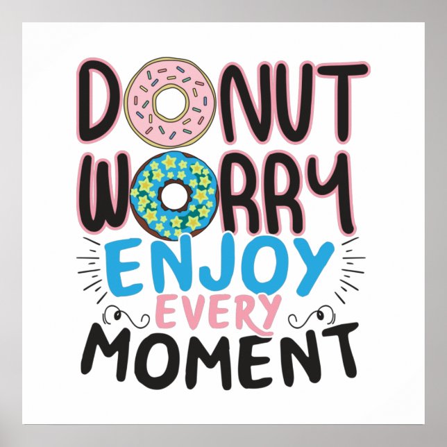 Poster Doughnut Lover - Donut Intimidation (Devant)