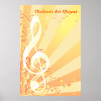 Poster d'ouverture de session du Bat mitzvah Music