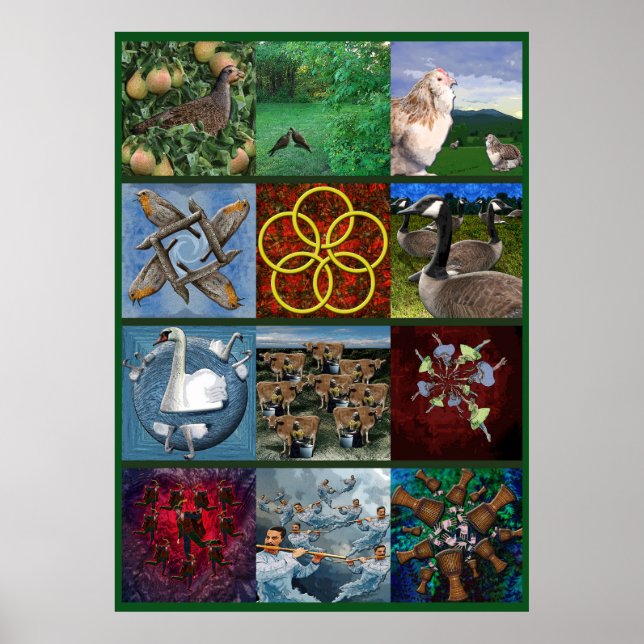 Poster Douze jours de Noël - L'affiche (Devant)