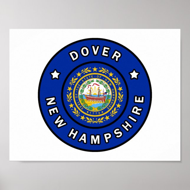 Poster Dover New Hampshire (Devant)