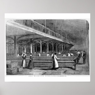 Poster Doyen Mills - la chambre pour deux personnes, 1851