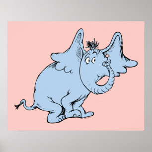 Poster Dr. Seuss   Horton Côté Regard