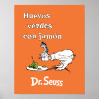 Dr. Seuss Œufs verts et jambon espagnol