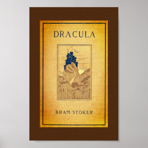 Poster Dracula Couverture de la première édition américai