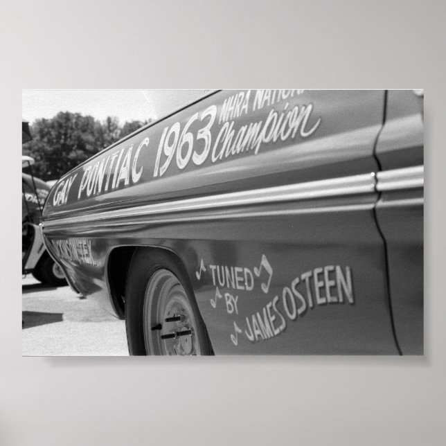 Poster Drag vintage - Champ 1963 (Devant)