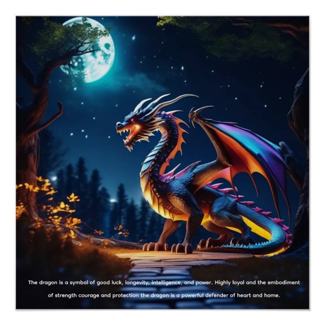 Poster Dragon (Devant)