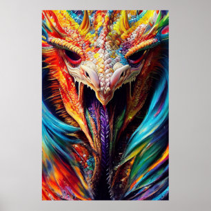 Poster Dragon Animal Discovery Aventure Nature Planète
