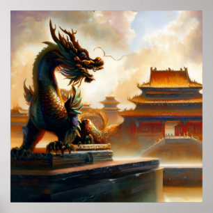 Poster Dragon chinois (33)