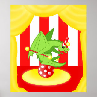 Poster Dragon Clowne