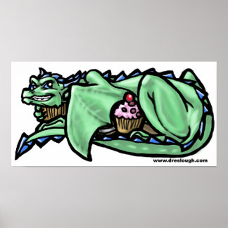 Poster Dragon de Cupcake
