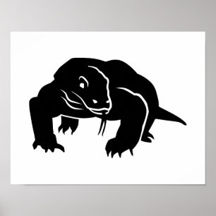 Poster Dragon de Komodo