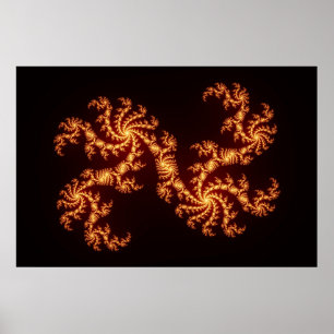 Poster Dragon de liège