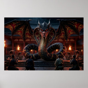 Poster Dragon de Pouvoir