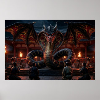 Poster Dragon de Pouvoir