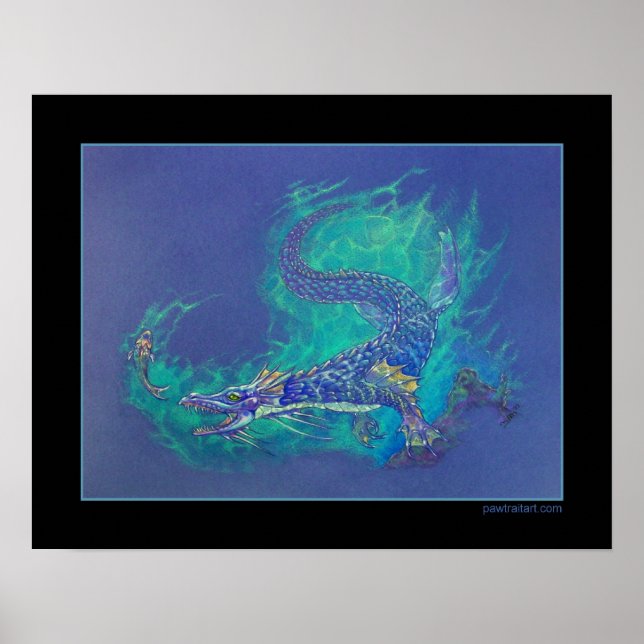 Poster Dragon d'eau (Devant)