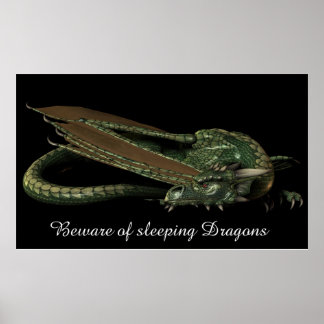 Poster Dragon dormant