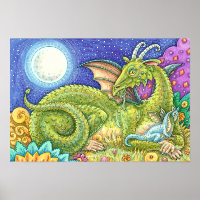 POSTER DRAGON FAMILLE PROCHAINE GÉNÉRATION, IMAGINAIRE WH (Devant)