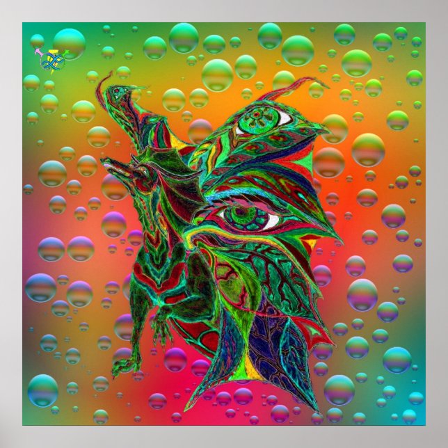 Poster Dragon Happy (Devant)