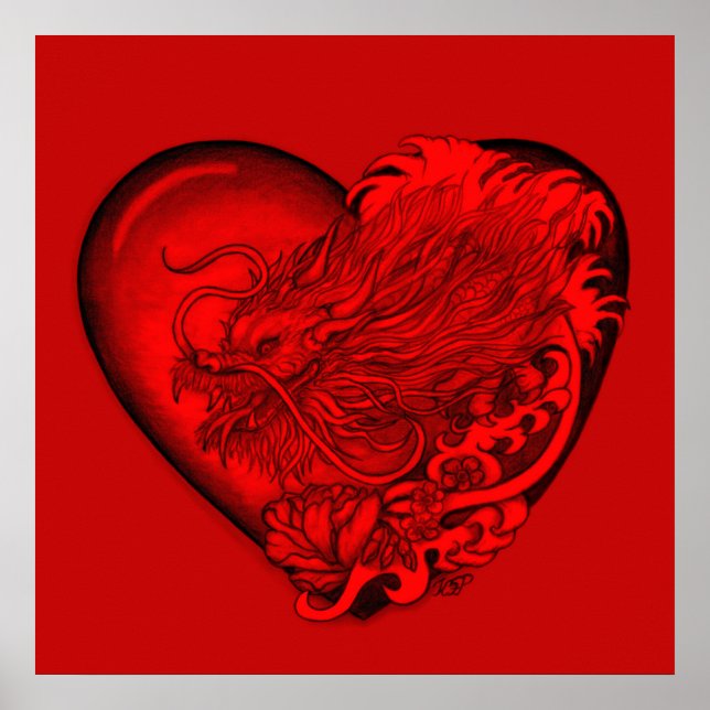 Poster Dragon Heart (Devant)