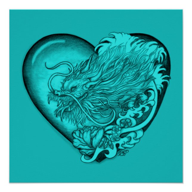 Poster Dragon Heart (Devant)