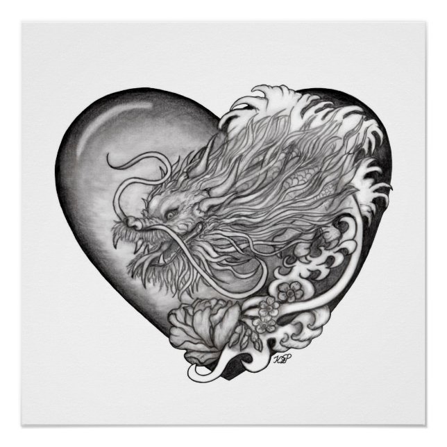 Poster Dragon Heart (Devant)