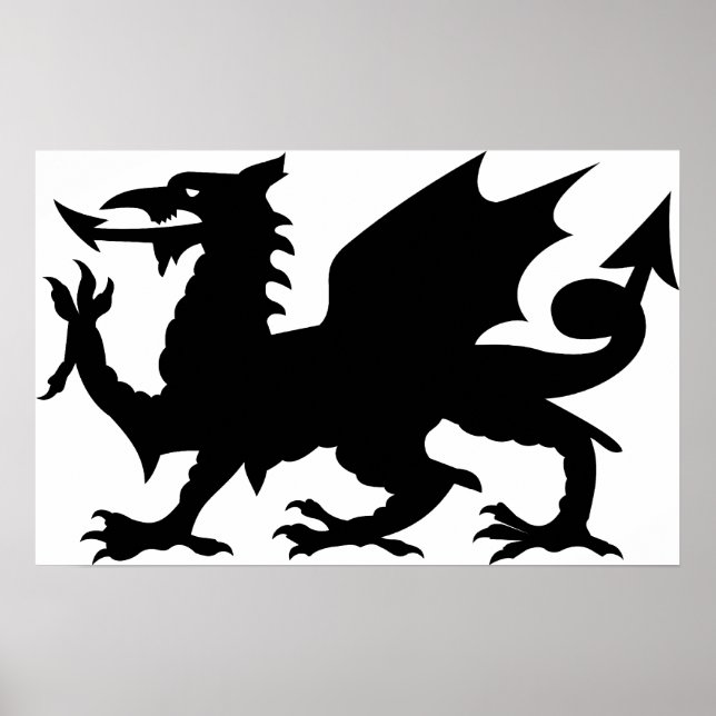 Poster Dragon Heraldry (Devant)