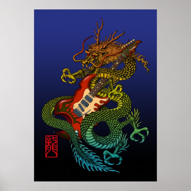 Poster Dragon original 01 (Devant)