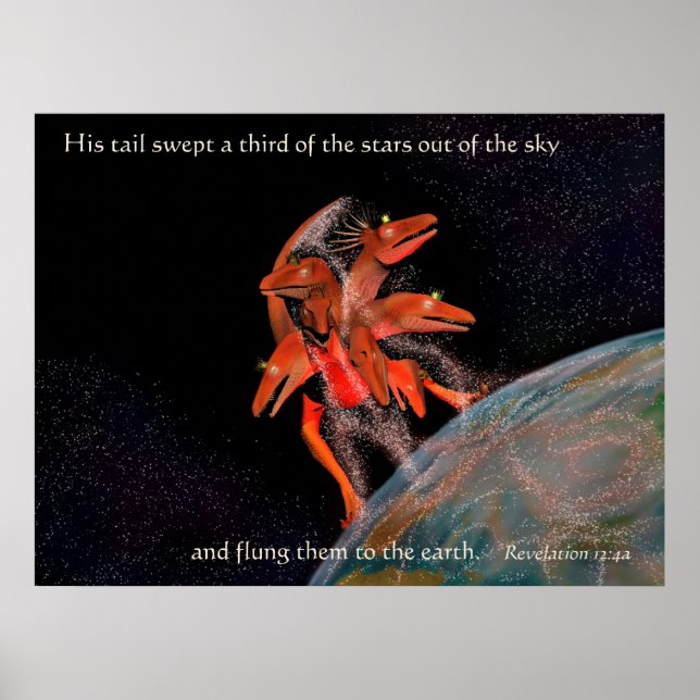 Poster Dragon rouge (Devant)