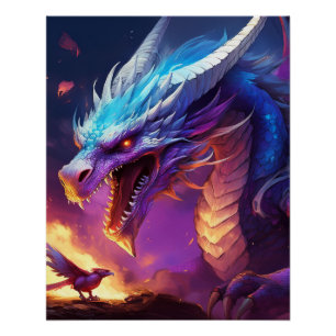 Poster Dragon Vs. Firebird
