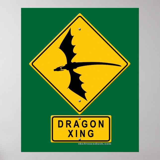 Poster Dragon XING (Devant)