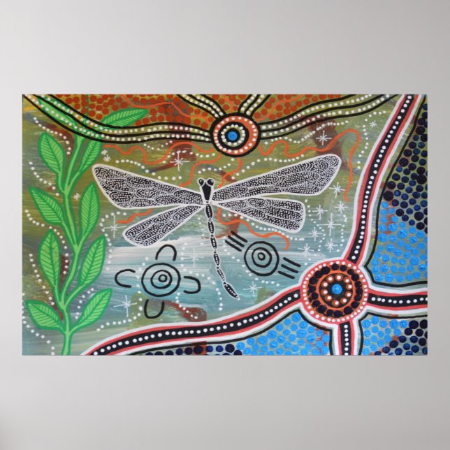 Poster Dragonfly Dream (Devant)