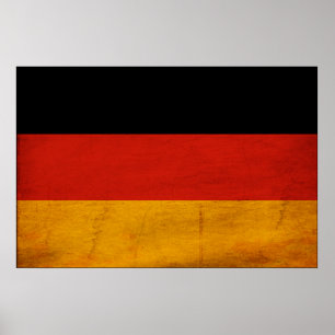 Poster Drapeau Allemagne