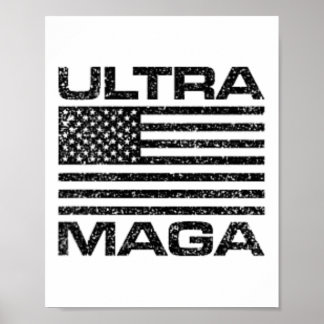 Poster Drapeau américain Ultra Mega Ultramega Femmes Enfa