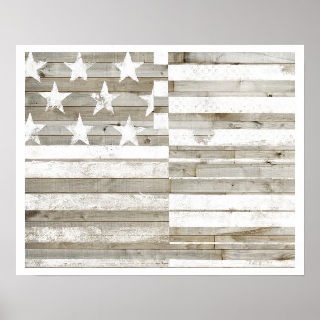 Poster Drapeau Americana (Devant)