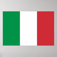 Drapeau blanc vert et rouge italien