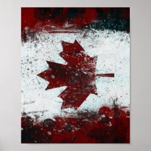 Poster Drapeau canadien